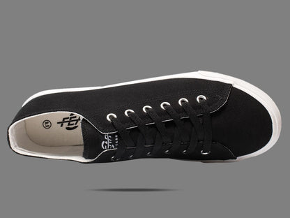 Fear0 NJ Simple Black/White Skateboard Gum Grip Skateboard Canvas Sneakers Men image 9