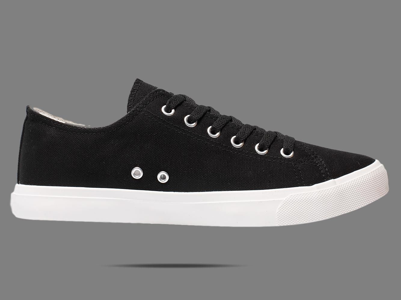 Fear0 NJ Simple Black/White Skateboard Gum Grip Skateboard Canvas Sneakers Men image 11