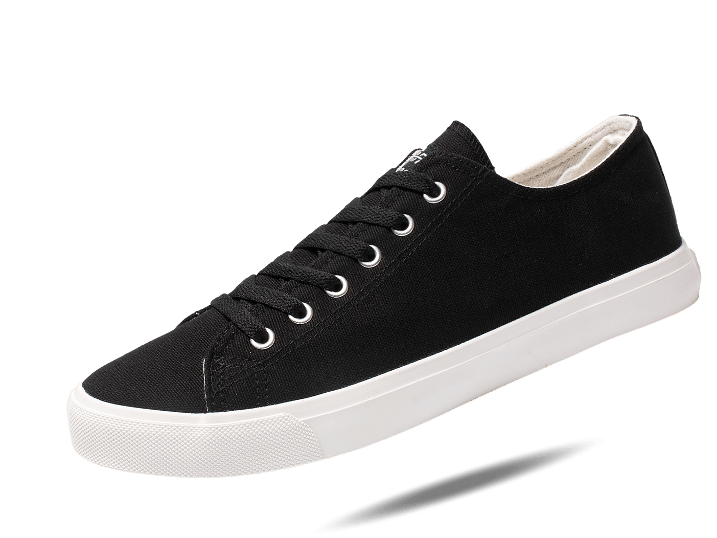 Fear0 NJ Simple Black/White Skateboard Gum Grip Skateboard Canvas Sneakers Men image 3