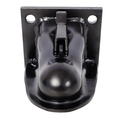 2-5/16 Inch Flat Mount Trailer Coupler, 14000 LBS Heavy Duty Trailer Coupler with Grade 8 Hardware Kit, 4-1/2" Hole Spacing, Black E-Coat Finish for Dump & Equipment Trailers image 3