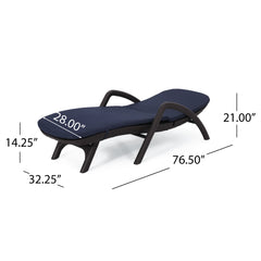 MIKAEL CHAISE LOUNGE WITH CUSHION
