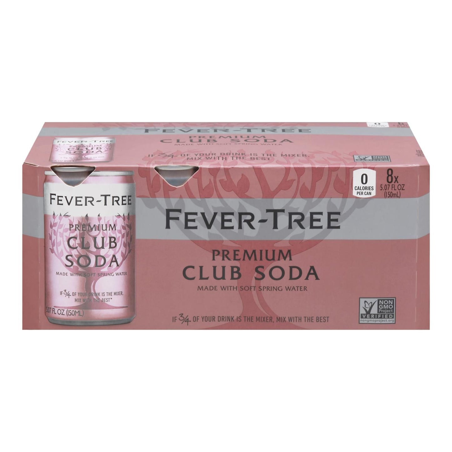 Fever-tree - Club Soda Cans - Case Of 3-8/5.07fz image 1