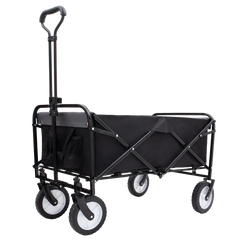 Collapsible Foldable Wagon Cart - All-Terrain Utility Cart in Green