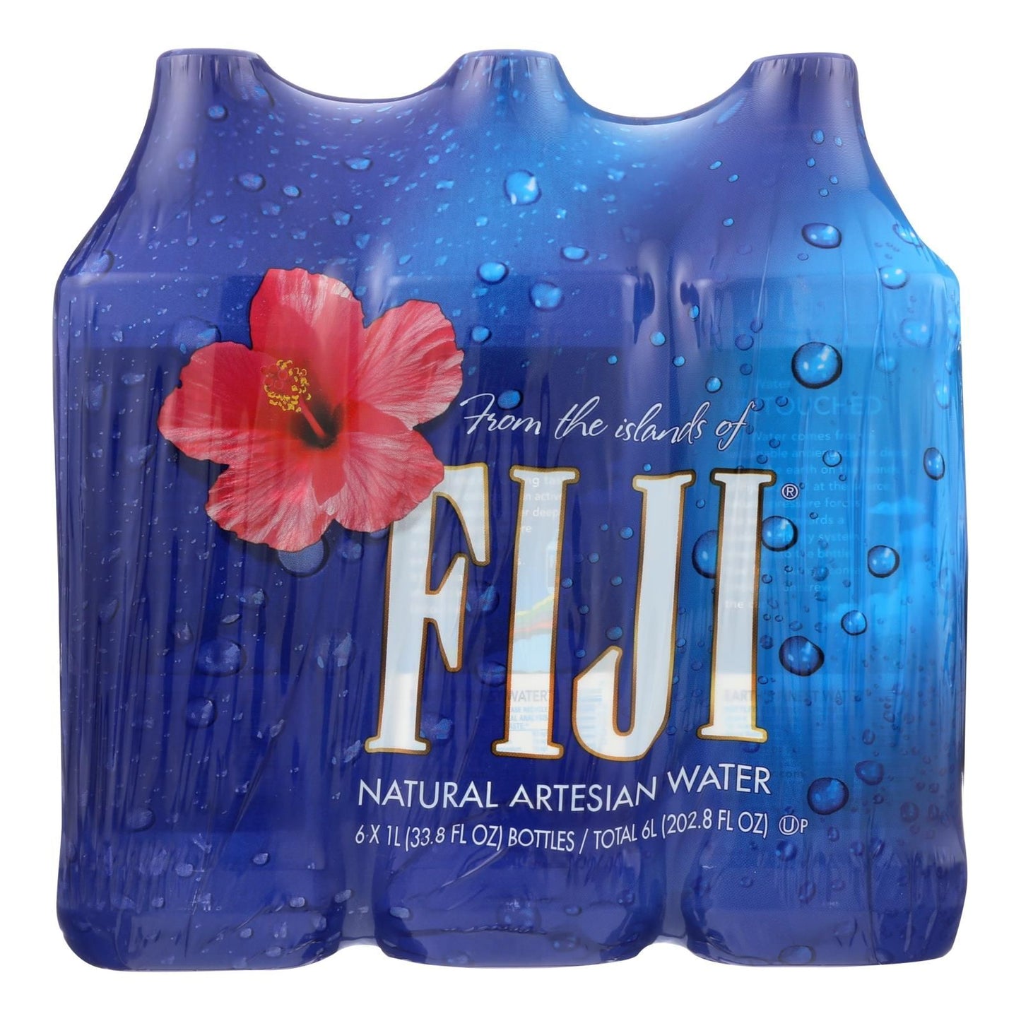 Fiji Natural Artesian Water Artesian Water -1 Liter - Case Of 2 - 6/33.8fl Oz image 1