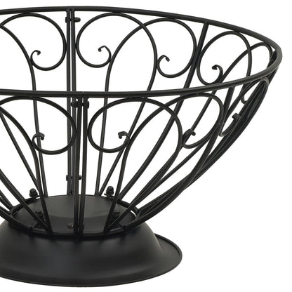 Fire Pit with Poker 29.5" XXL Steel image 4