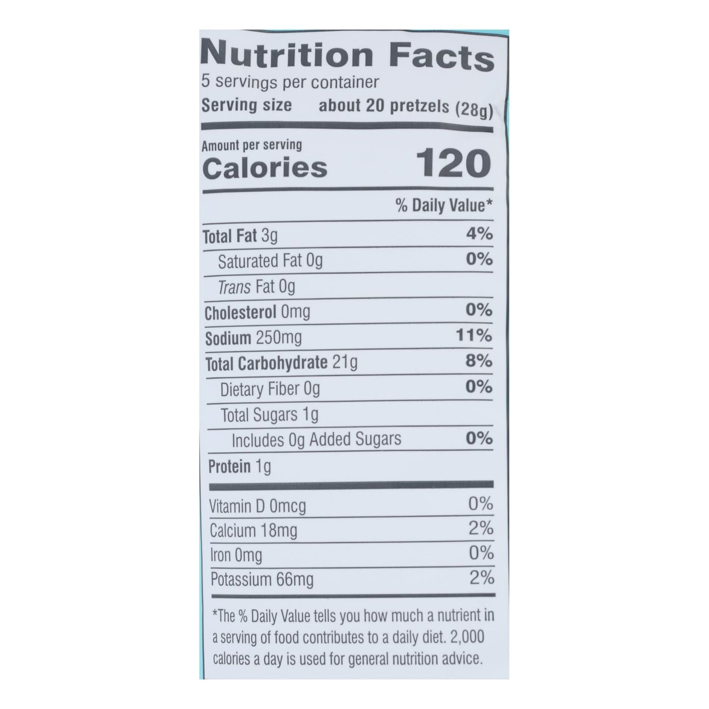 Fitjoy - Pretzels Green Fr Him Sea Salt - Case Of 12 - 5 Oz image 2