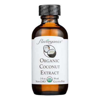 Flavorganics Organic Coconut Extract - 2 Oz image 1