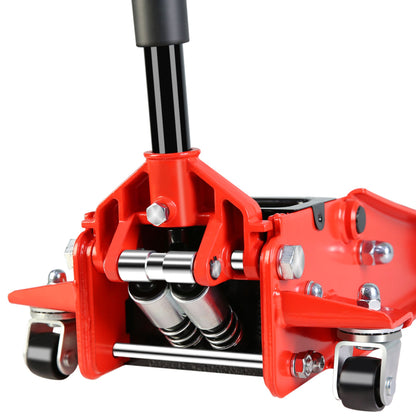 Floor Jack, 4 Ton Low Profile Floor Jack, Heavy-Duty Steel Racing Floor Jack with dual Piston Quick Lift Pump, Floor Jac image 8