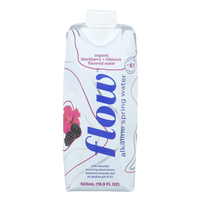 Flow - Water Spk Blackberry - Case Of 12 - 500 Ml image 1