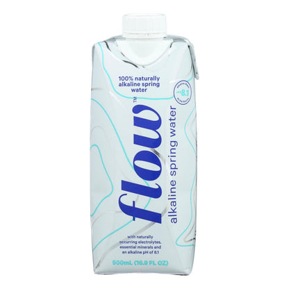 Flow Spring Water - Natural Alkaline - Case Of 12 - 500 Ml image 1