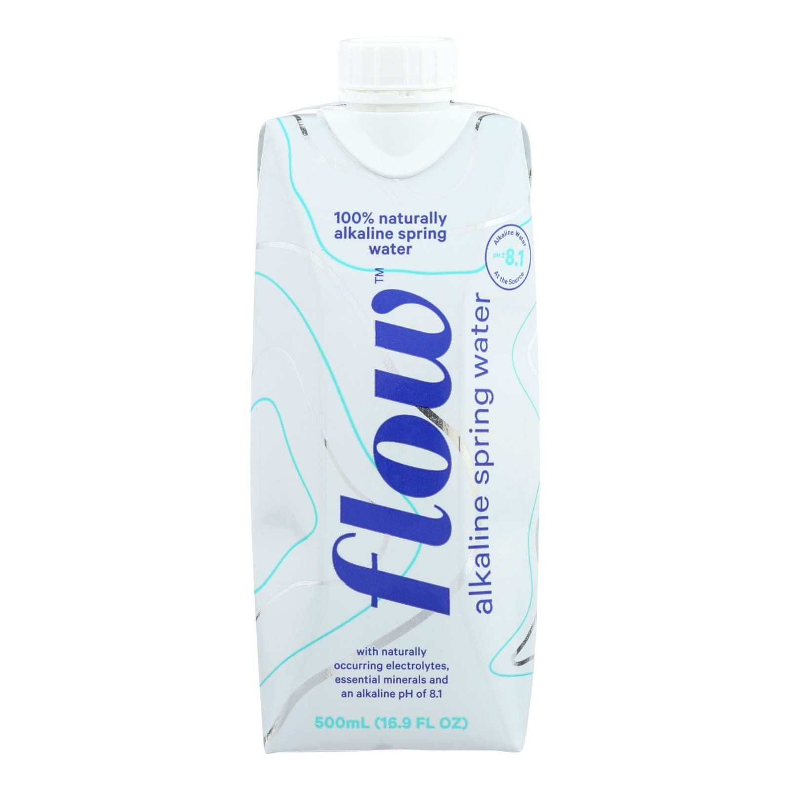 Flow Spring Water - Natural Alkaline - Case Of 12 - 500 Ml image 2