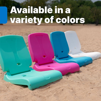 Foldable Adult Flip Seat, Portable Outdoor Chair for Poolside, Tailgating, Camping, Sporting Events, Picnic and Beach Ch image 4