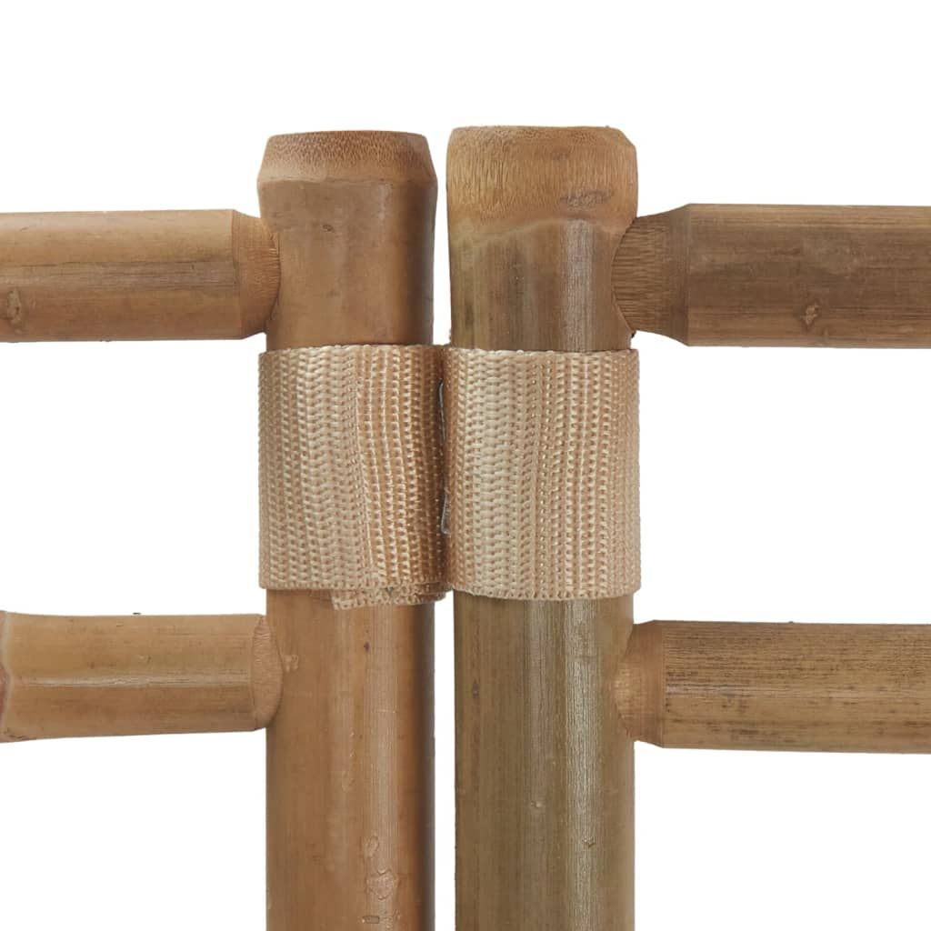 4-panel room divider partially folded
