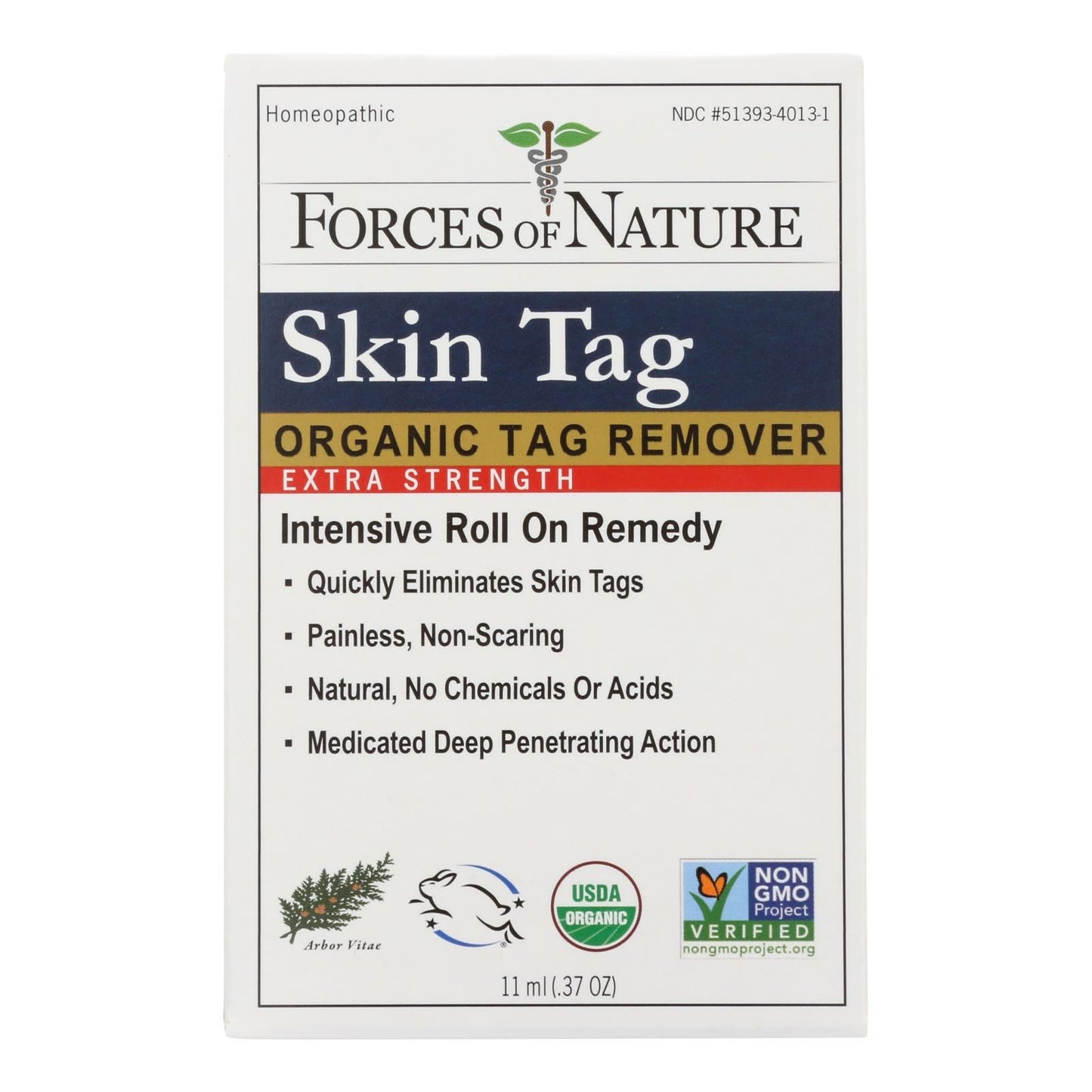 Forces Of Nature - Skin Tag Control - Certified Organic - Extra Strength - 11 Ml image 1