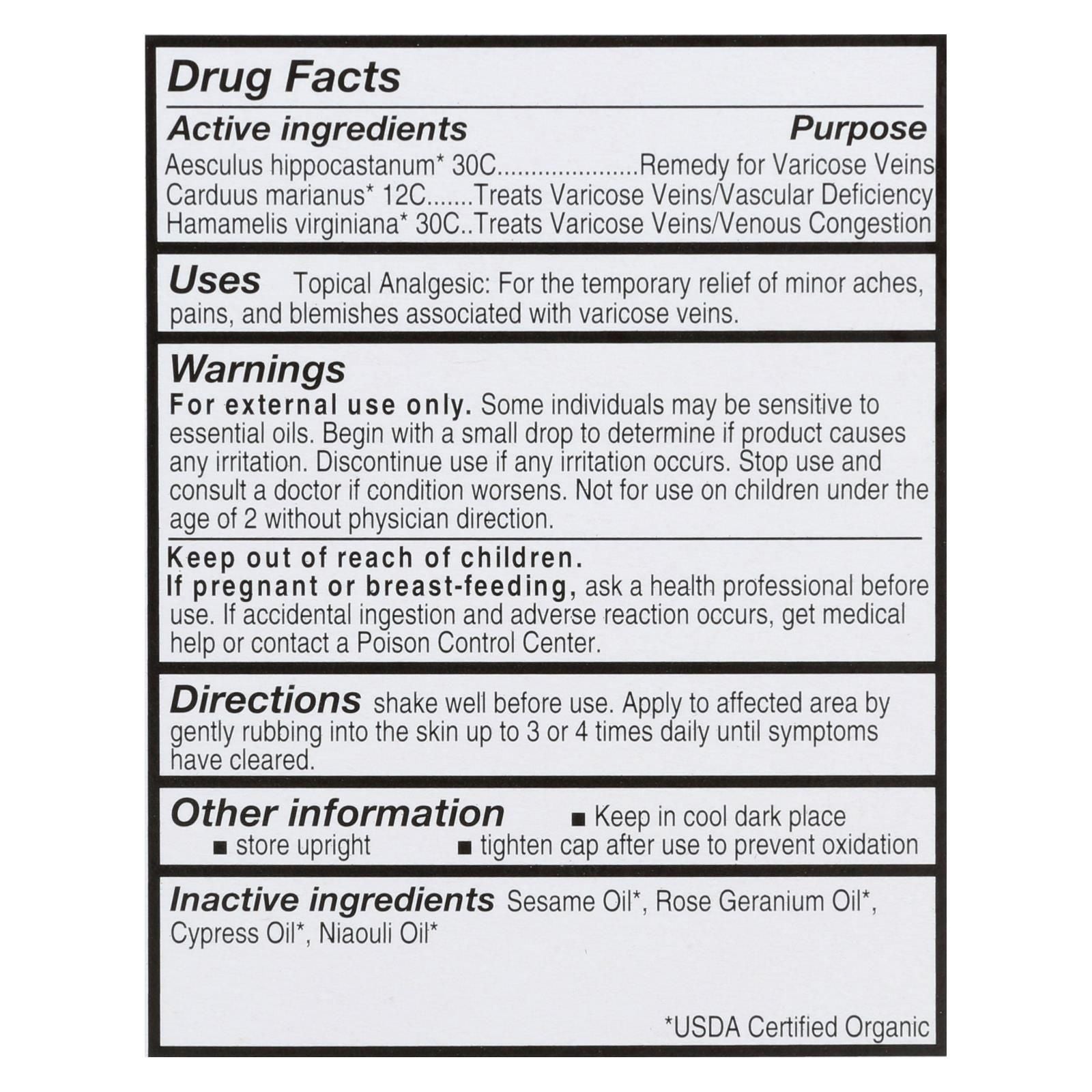 Forces Of Nature - Varicose Vein Control - 1 Each - 11 Ml image 3