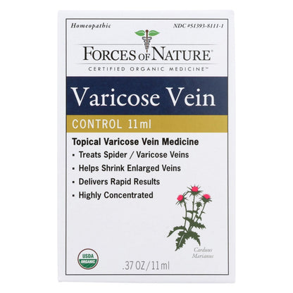 Forces Of Nature - Varicose Vein Control - 1 Each - 11 Ml image 1