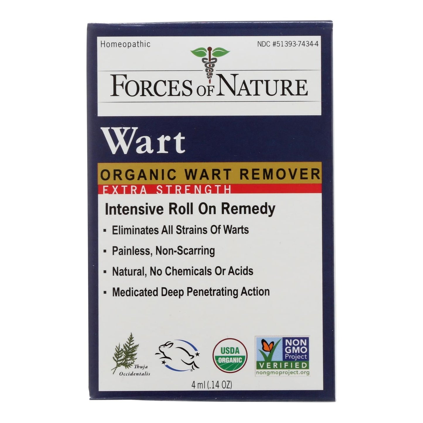 Forces Of Nature - Wart Contrl Extra - 1 Each - 4 Ml image 2