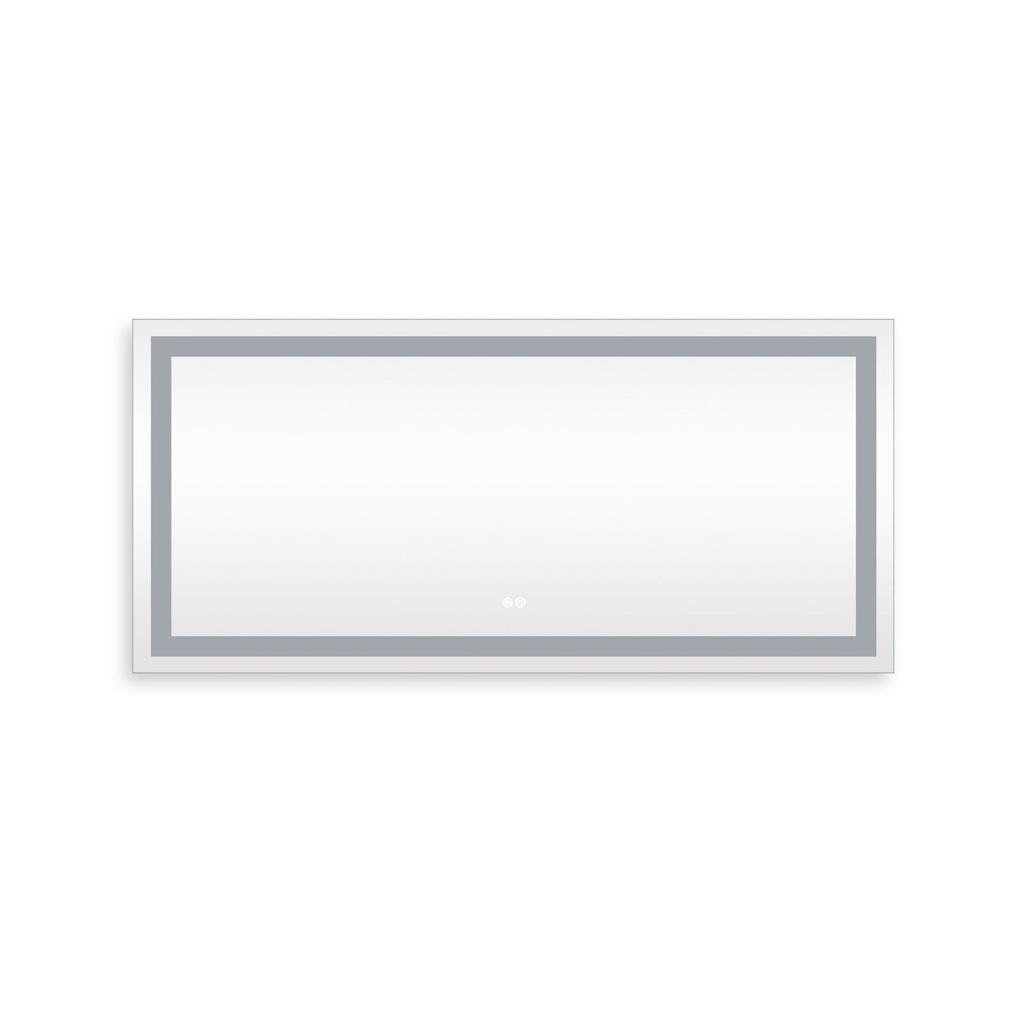 Frameless Rectangular LED Light Bathroom Vanity Mirror image 10