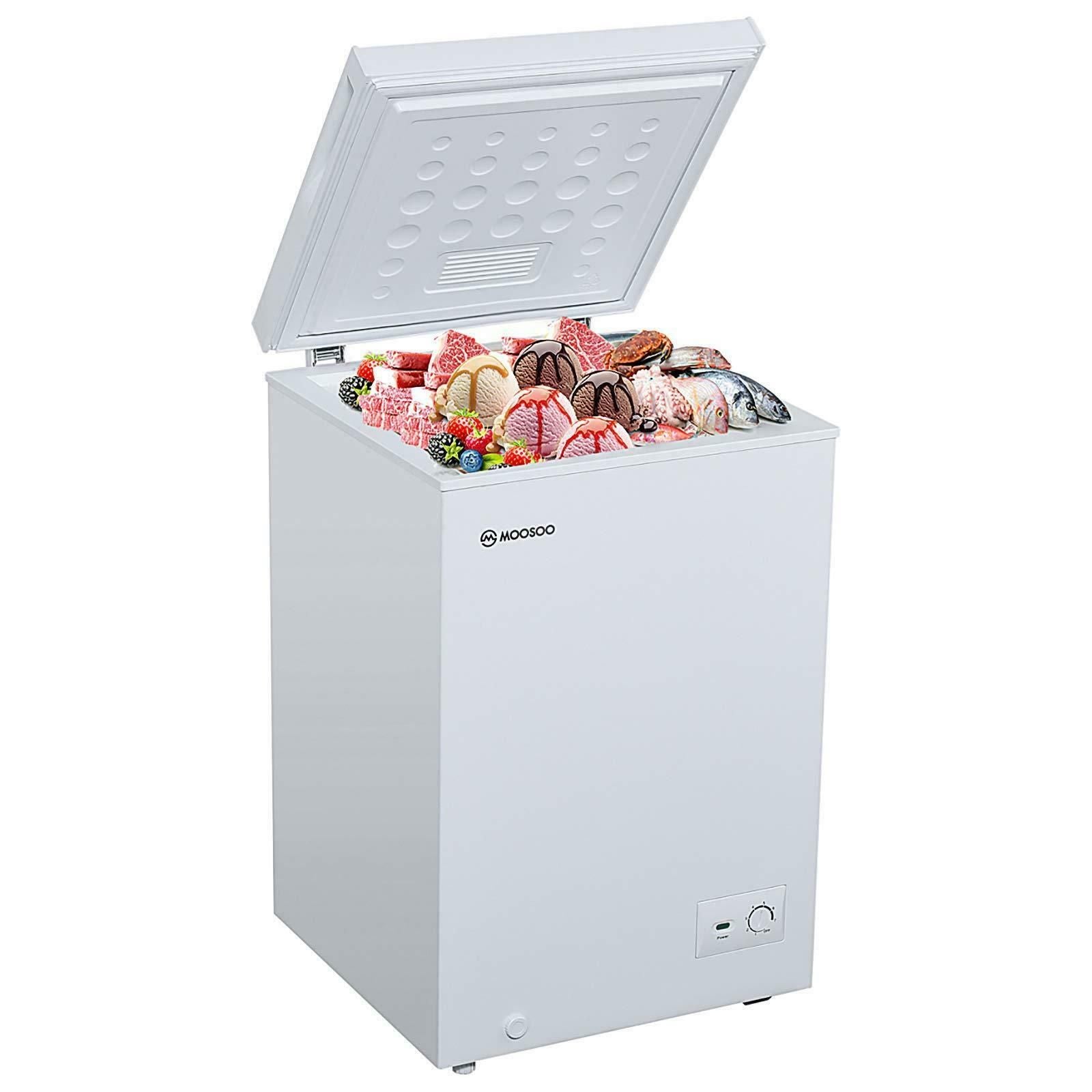 Freezer, 3.5 Cubic Feet with Removable Storage Basket Deep Freezer image 1