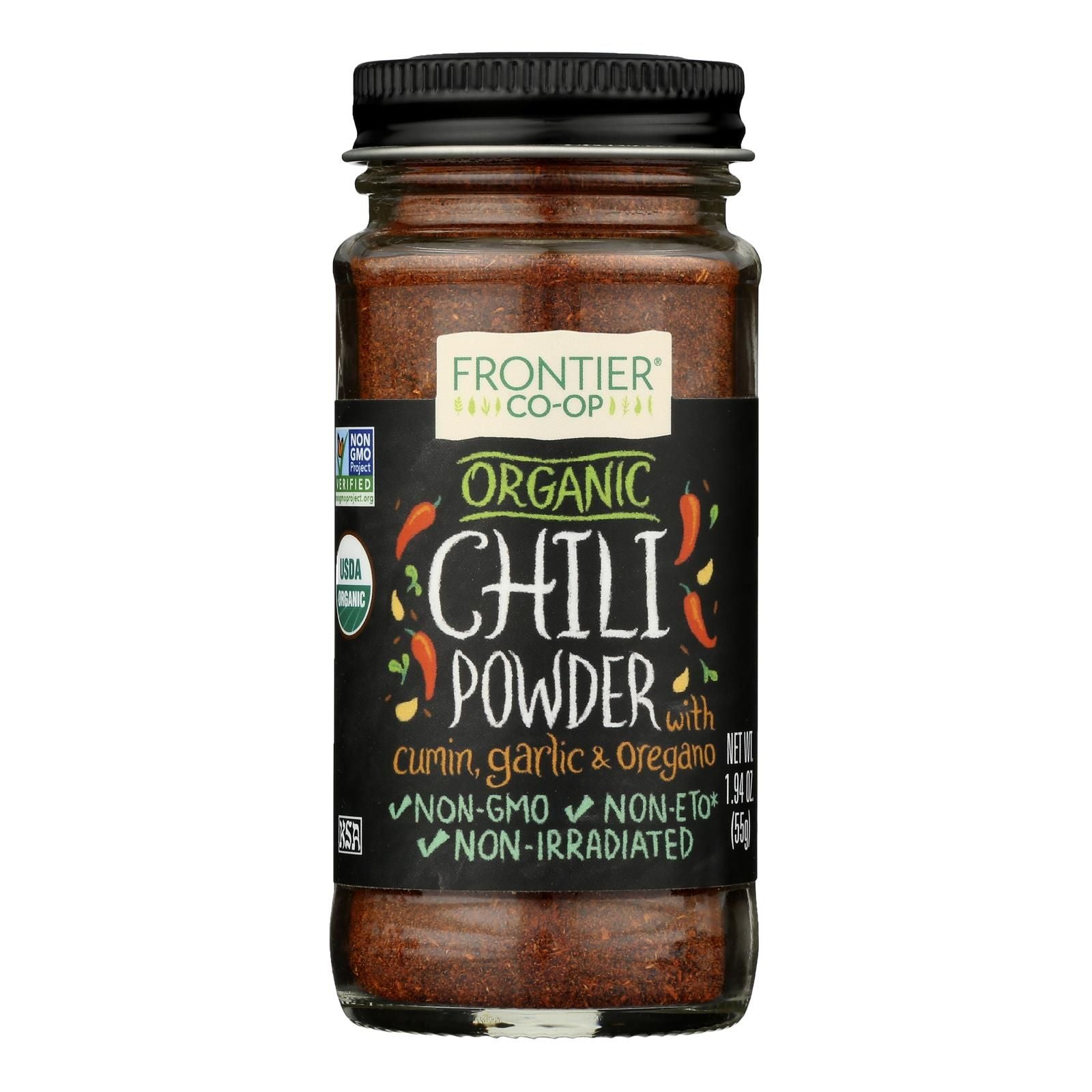 Frontier Herb Chili Powder Blend - 1.94 Oz. image 1