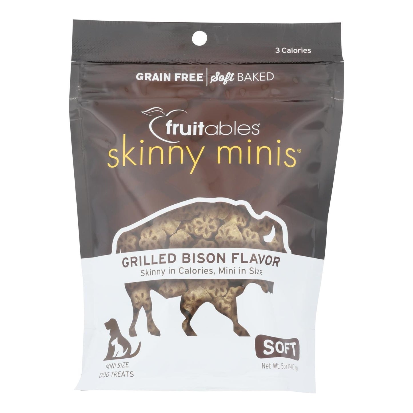 Fruitables - Dog Treats Soft Bison - Case Of 12 - 5.0 Oz image 2