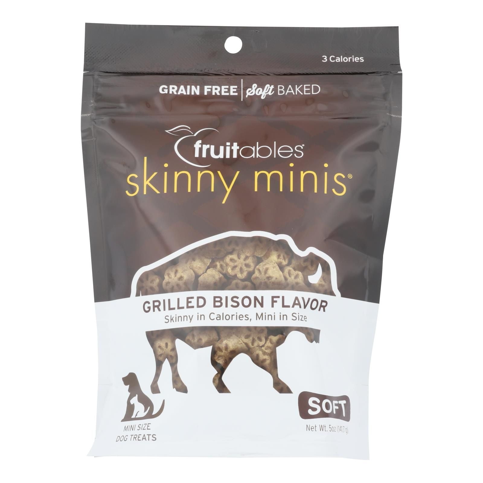 Fruitables - Dog Treats Soft Bison - Case Of 12 - 5.0 Oz image 2