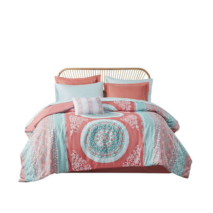 Full Boho Comforter Set with Bed Sheets image 13