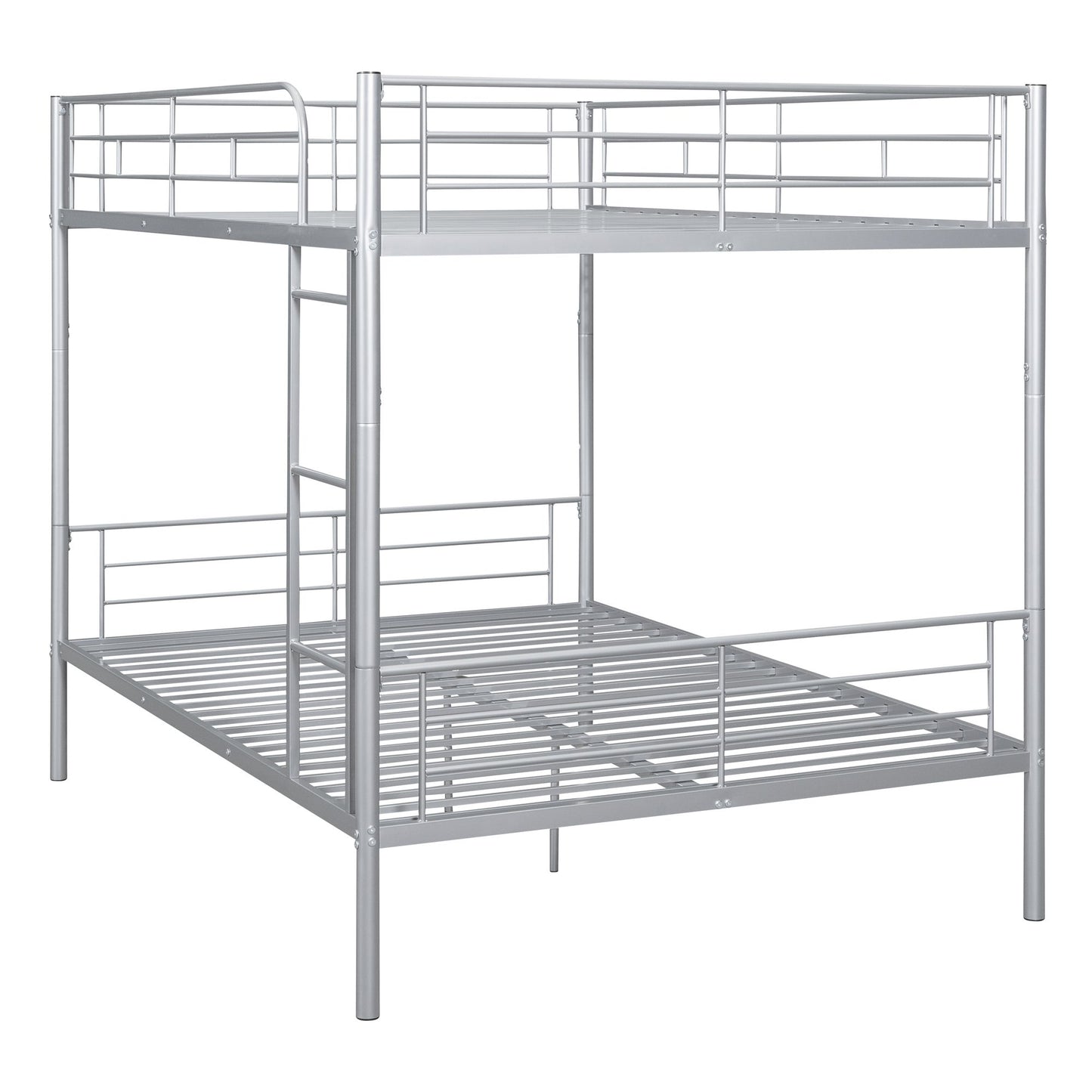 Full Over Full Metal Bunk Bed, Sliver image 8