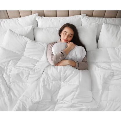 Full/Queen Cotton Down Alternative Featherless Comforter image 14