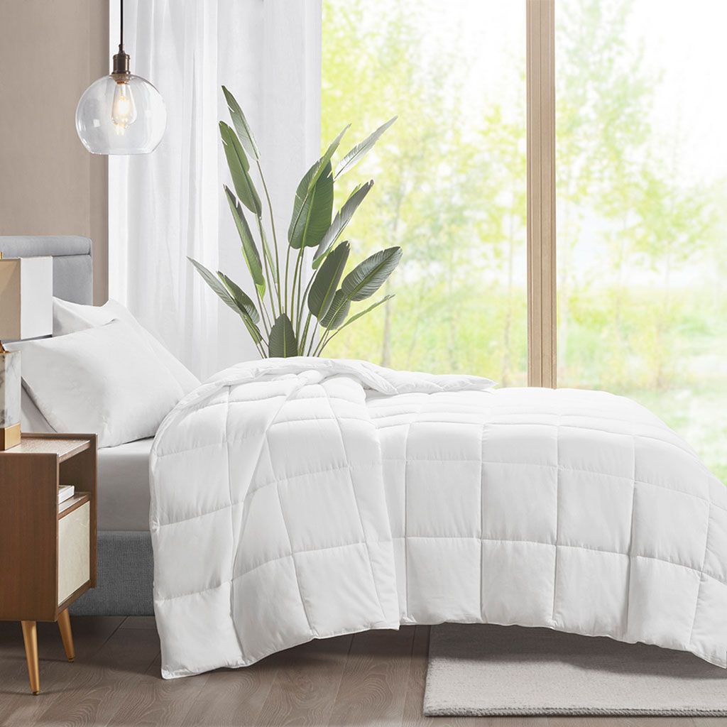 Full/Queen Cotton Down Alternative Featherless Comforter image 10
