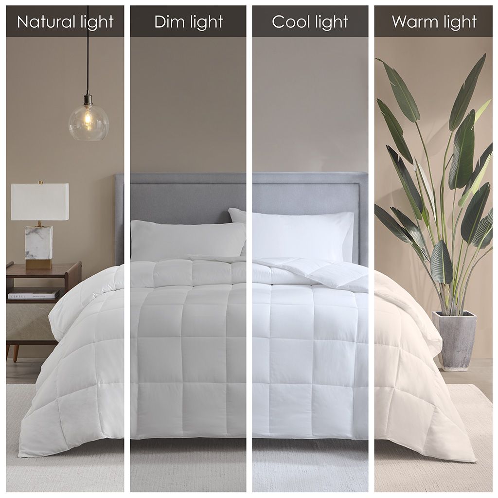 Full/Queen Cotton Down Alternative Featherless Comforter image 15