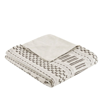 Full/Queen Cotton Jacquard Duvet Cover Mini Set image 5
