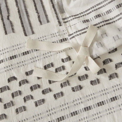 Full/Queen Cotton Jacquard Duvet Cover Mini Set image 8
