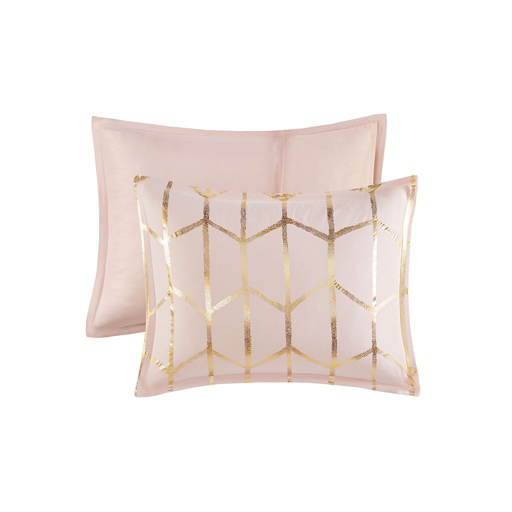 Full/Queen Metallic Printed Comforter Set image 4