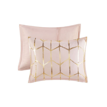 Full/Queen Metallic Printed Comforter Set image 4