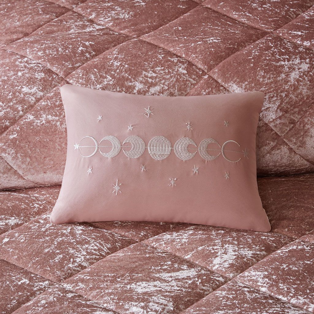 Full/Queen Velvet Duvet Cover Set with Throw Pillow image 3