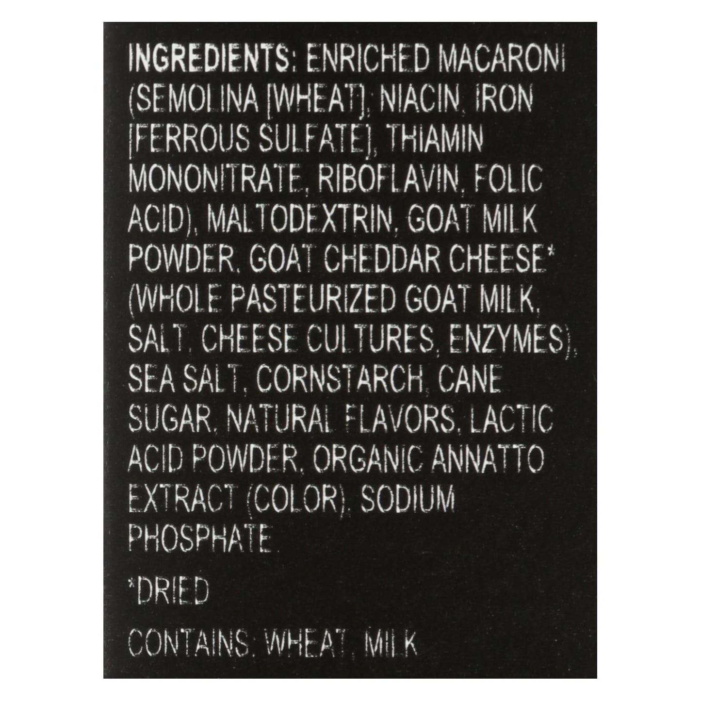 Funny Farm By La Loo's Goat Cheddar Cheese Macaroni & Cheese Dinner - Case Of 8 - 6 Oz image 2