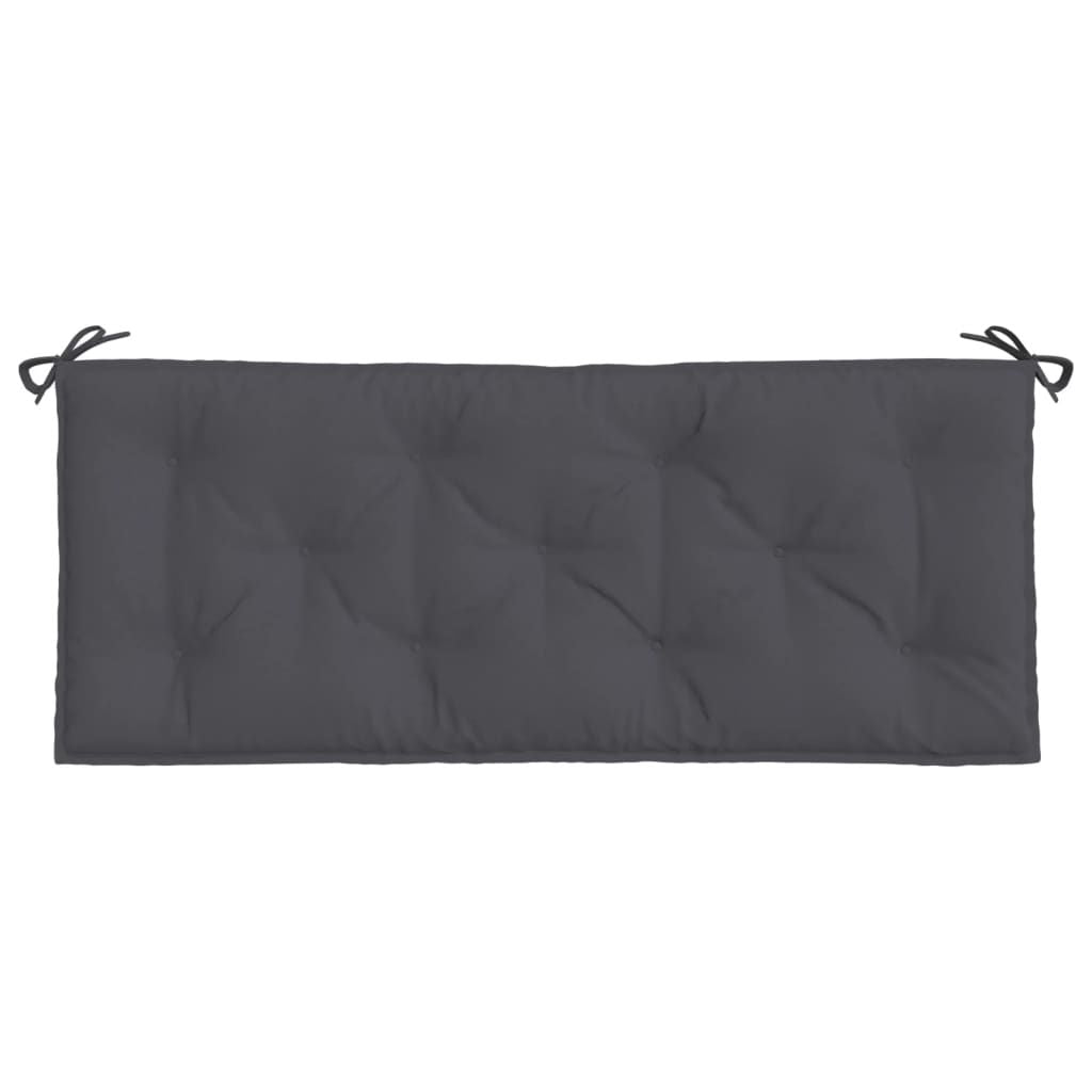Garden Bench Cushion Anthracite 47.2"x19.7"x2.8" Oxford Fabric image 4