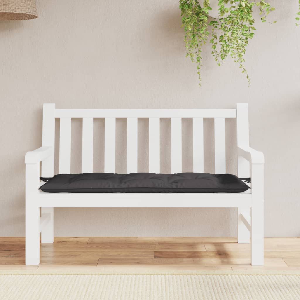 Garden Bench Cushion Anthracite 47.2"x19.7"x2.8" Oxford Fabric image 1