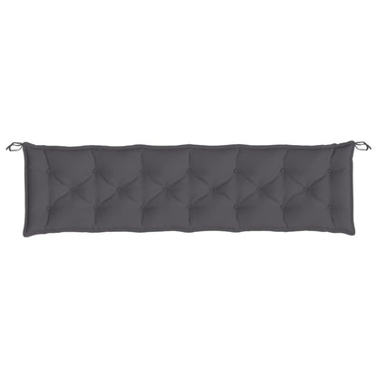 Garden Bench Cushion Anthracite 78.7"x19.7"x2.8" Oxford Fabric image 4