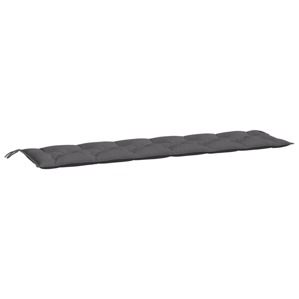 Garden Bench Cushion Anthracite 78.7"x19.7"x2.8" Oxford Fabric image 2