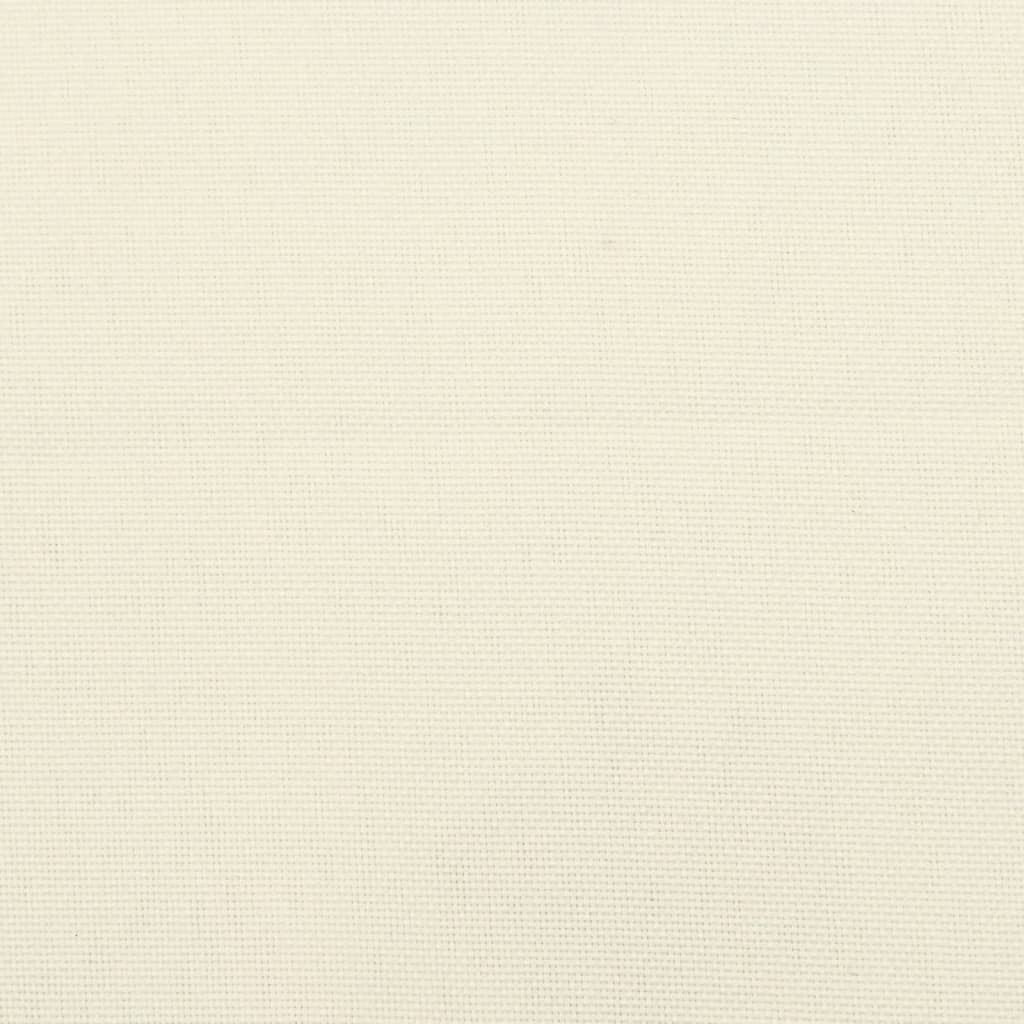 Garden Bench Cushion Cream White 47.2"x19.7"x2.8" Oxford Fabric image 6