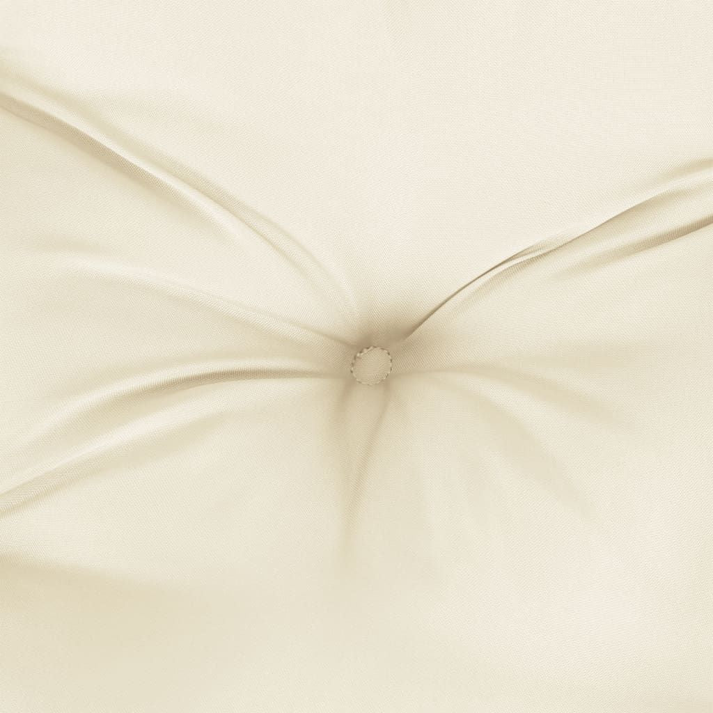 Garden Bench Cushion Cream White 78.7"x19.7"x2.8" Oxford Fabric image 5