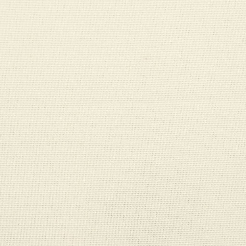 Garden Bench Cushion Cream White 78.7"x19.7"x2.8" Oxford Fabric image 6