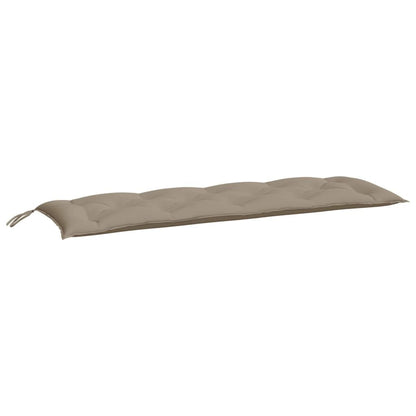 Garden Bench Cushion Taupe 59.1"x19.7"x2.8" Oxford Fabric image 2