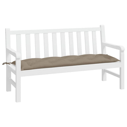 Garden Bench Cushion Taupe 59.1"x19.7"x2.8" Oxford Fabric image 3