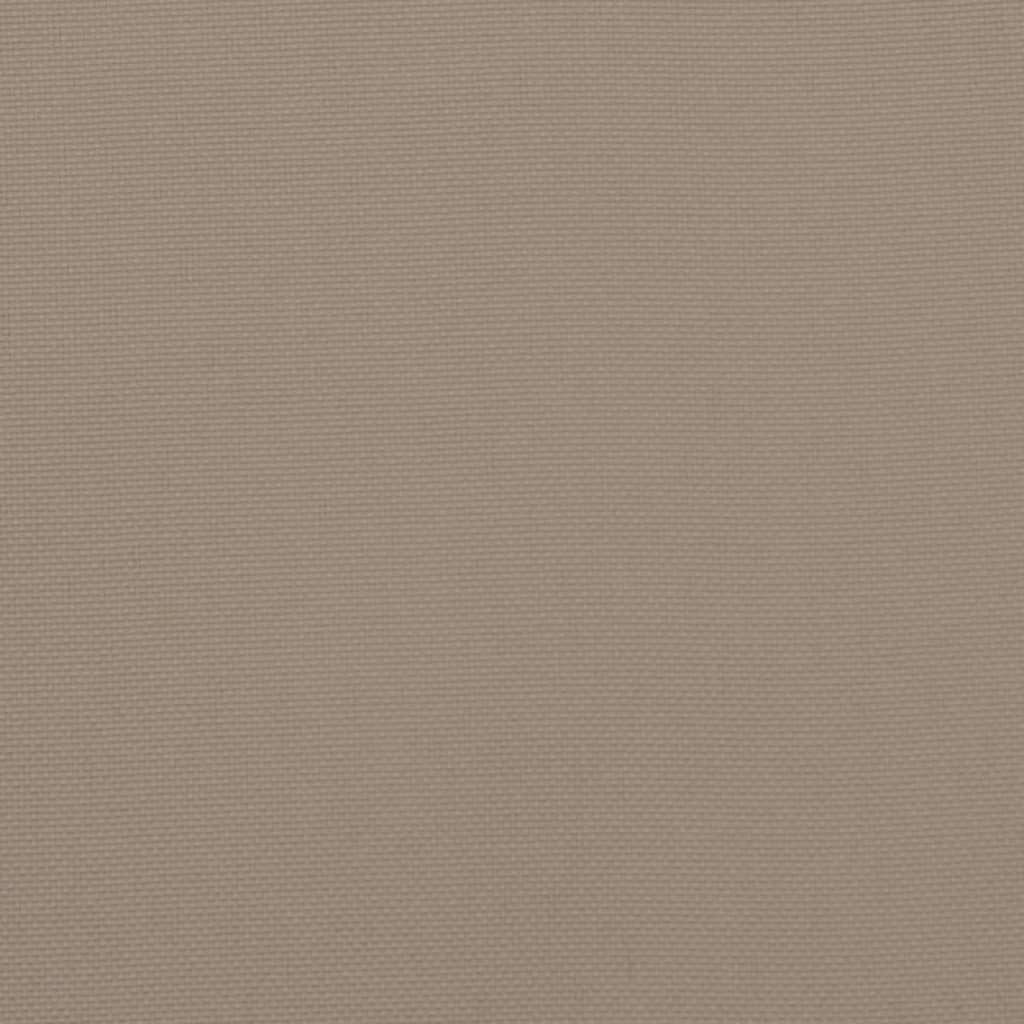 Garden Bench Cushion Taupe 59.1"x19.7"x2.8" Oxford Fabric image 6