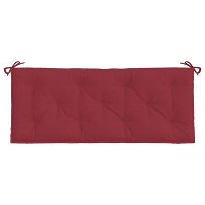 Garden Bench Cushion Wine Red 47.2"x19.7"x2.8" Oxford Fabric image 4