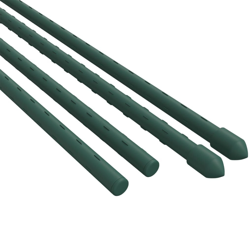 Garden Plant Stakes 30 pcs Green 70.9" Steel image 4