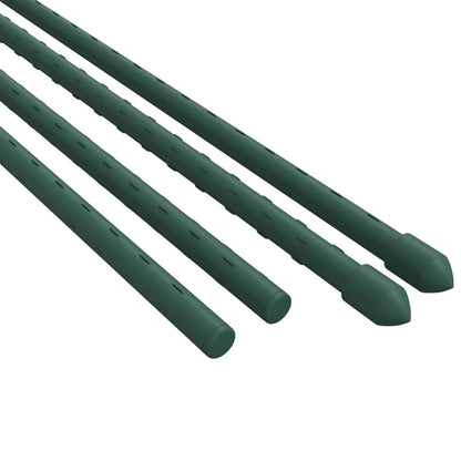 Garden Plant Stakes 30 pcs Green 70.9" Steel image 4